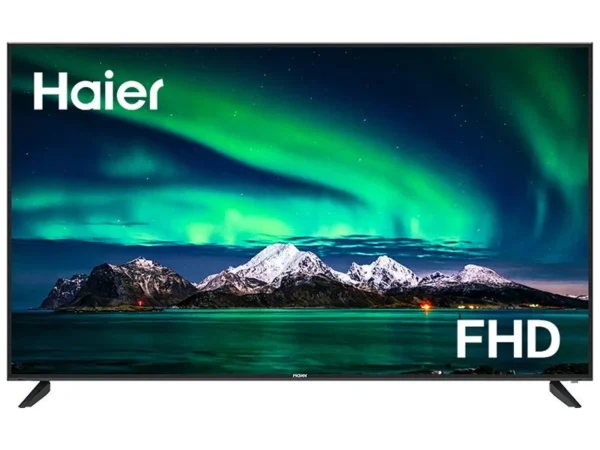 شاشة تلفزيون سمارت LED هاير 43 بوصة بدقة FHD مع ريسيفر داخلي - H43K80EF